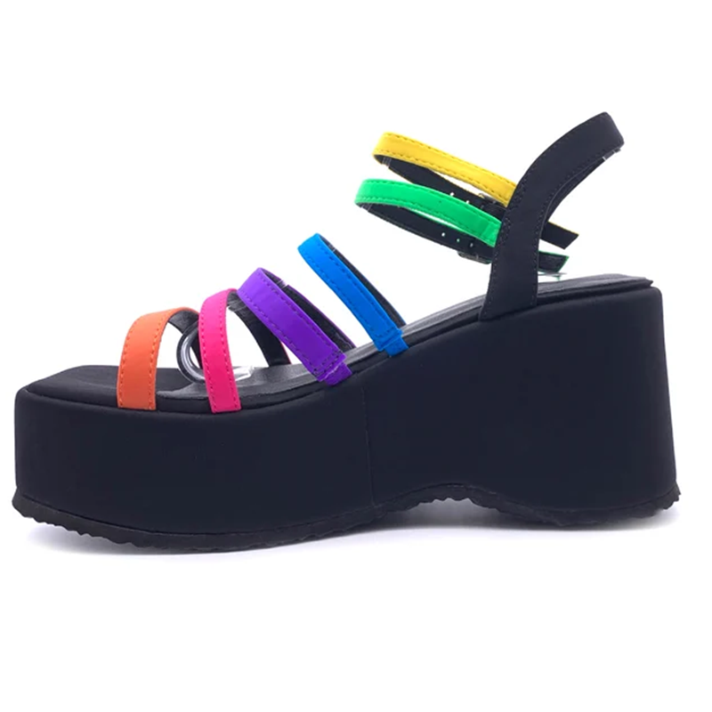 Sandali a fascia stretta in co - Casual Sandal Leather recensione e prezzo